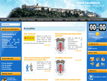 Tablet Screenshot of montauroux.com